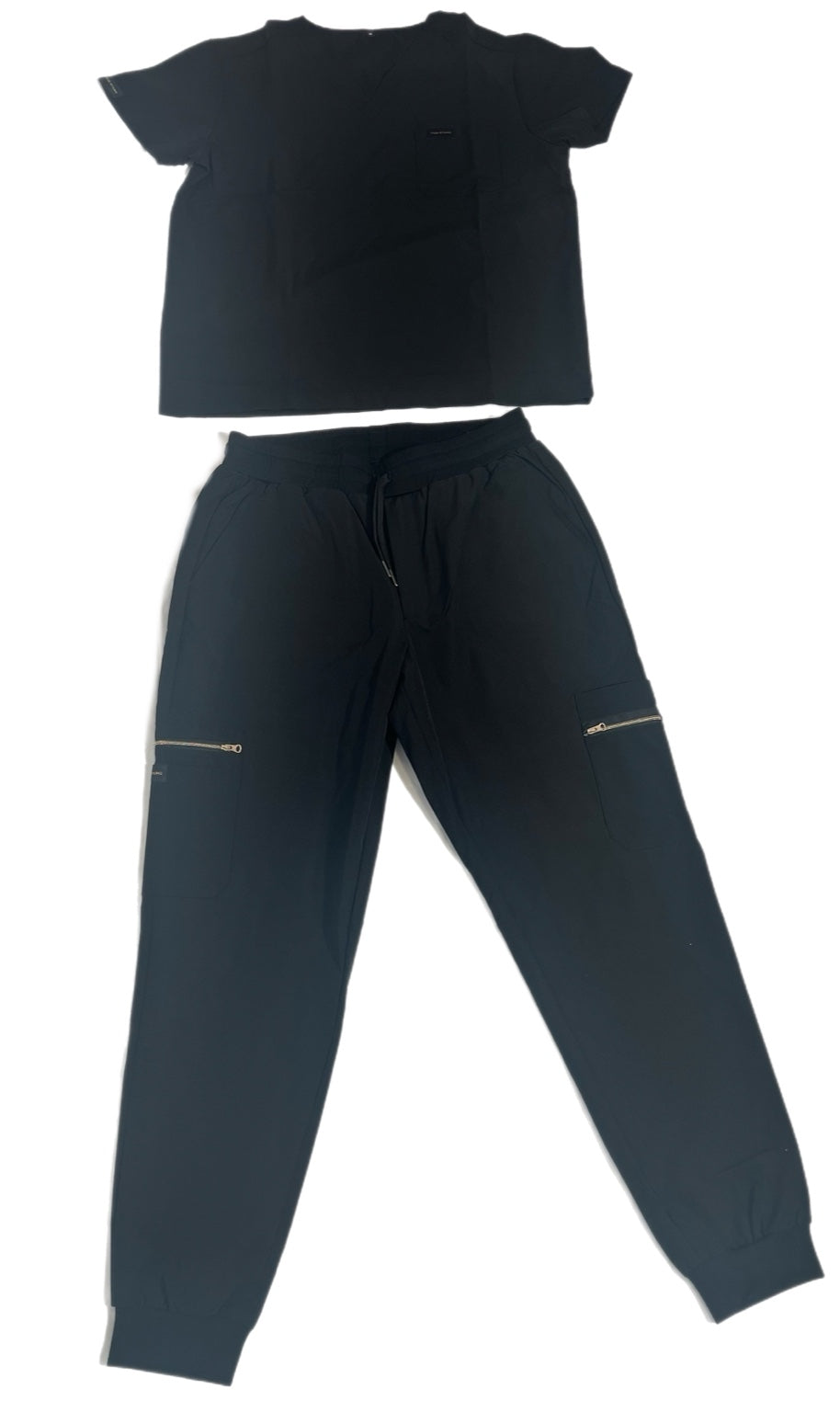 Men Black Scrub Set