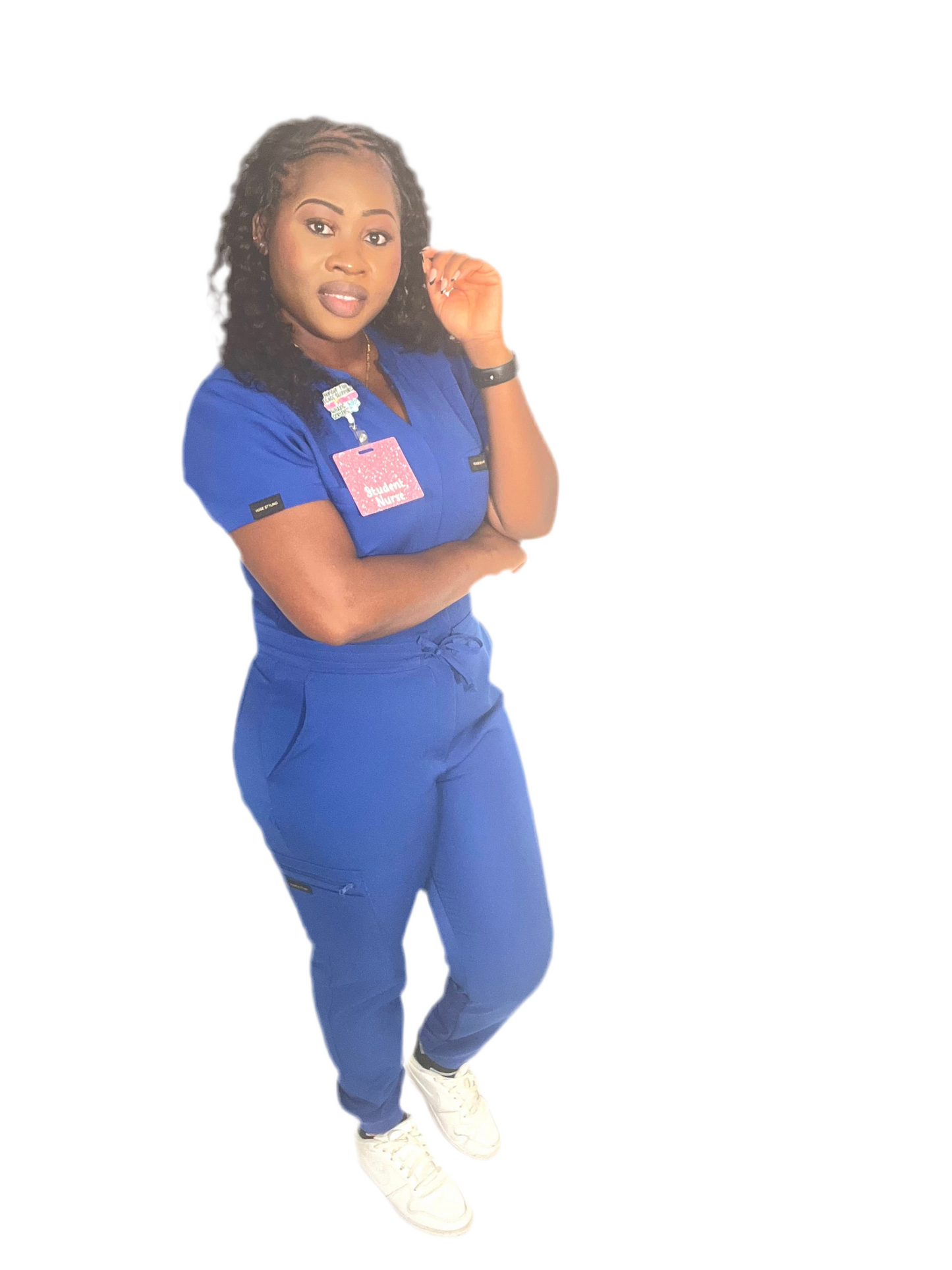 Royal Blue Jumpsuit Scrub