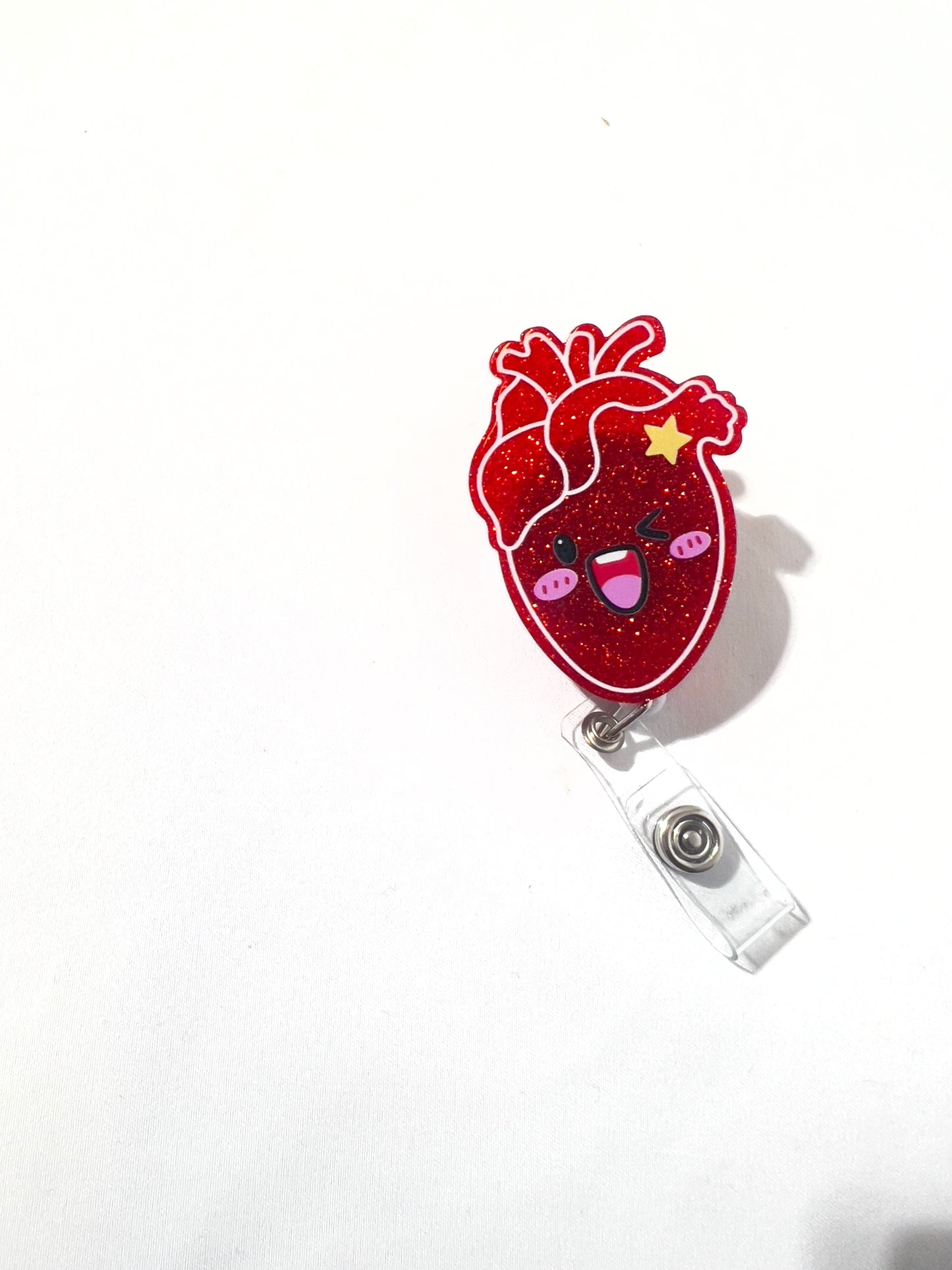 HEART SHAPED ID REEL