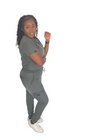 Women’s Gray scrub set