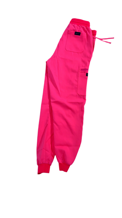 Pink scrub pant
