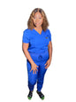 Royal Blue women scrub set