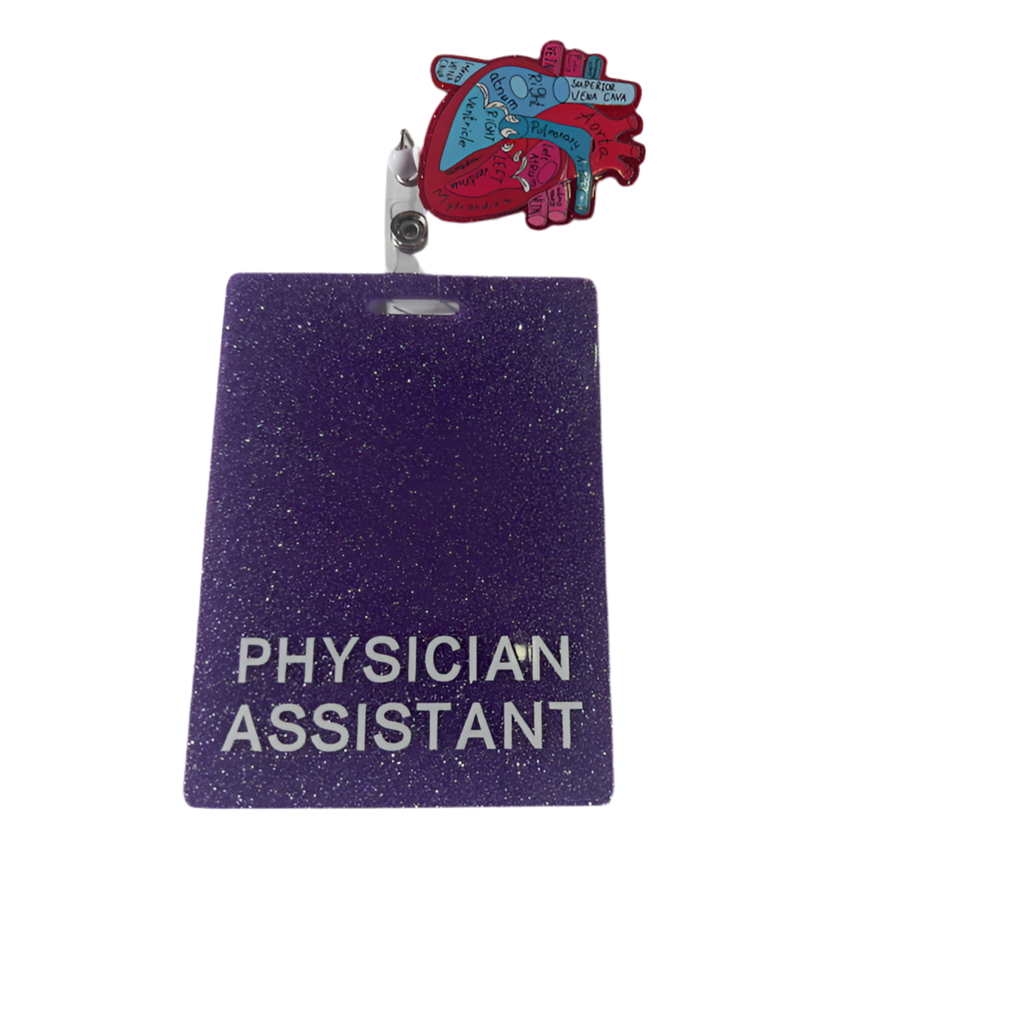 Physician Assistant(PA) Long ID Badge
