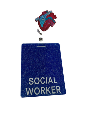 Social workers ID badge