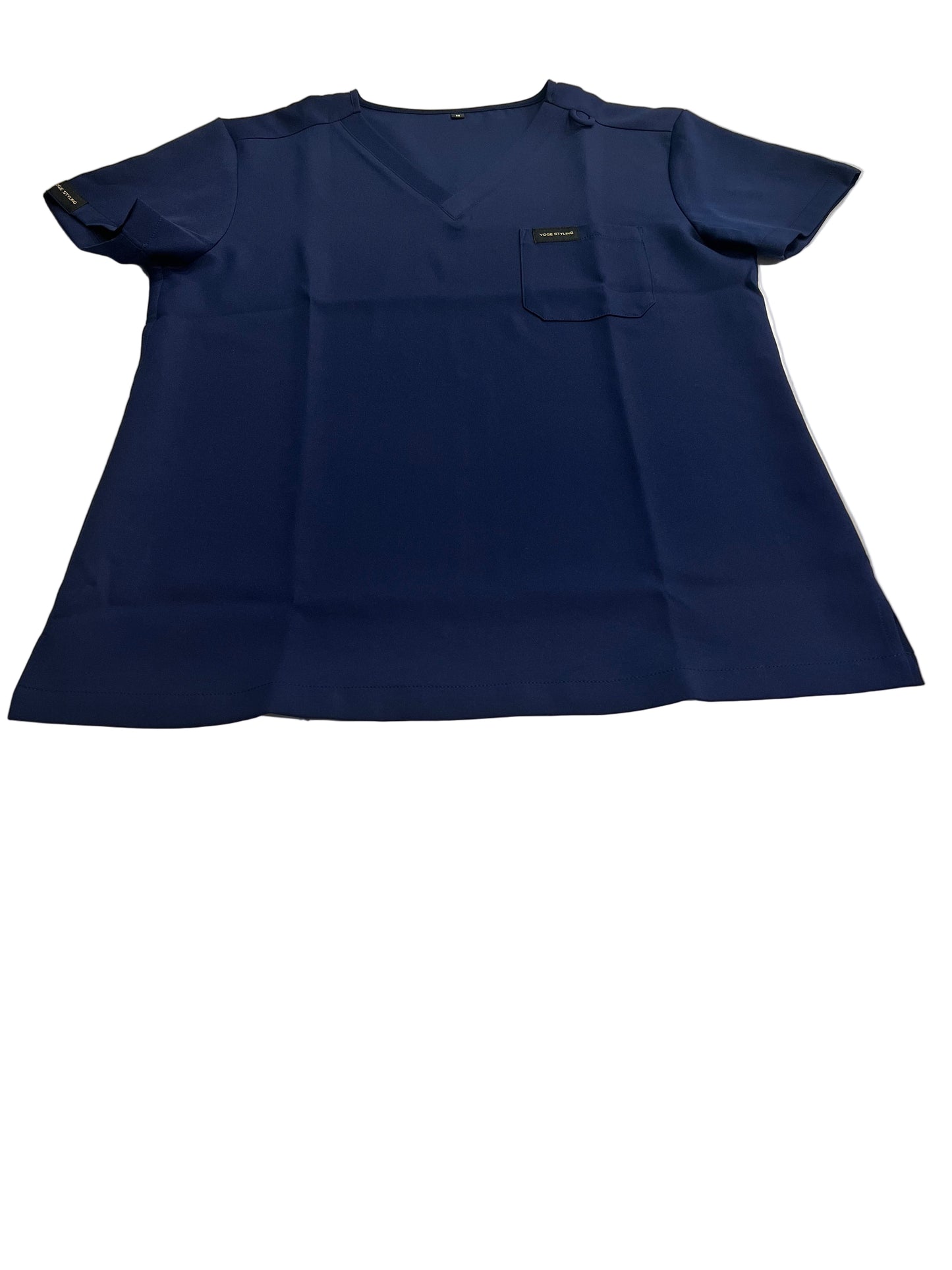 Voge Women Navy blue V-Neck Shirt