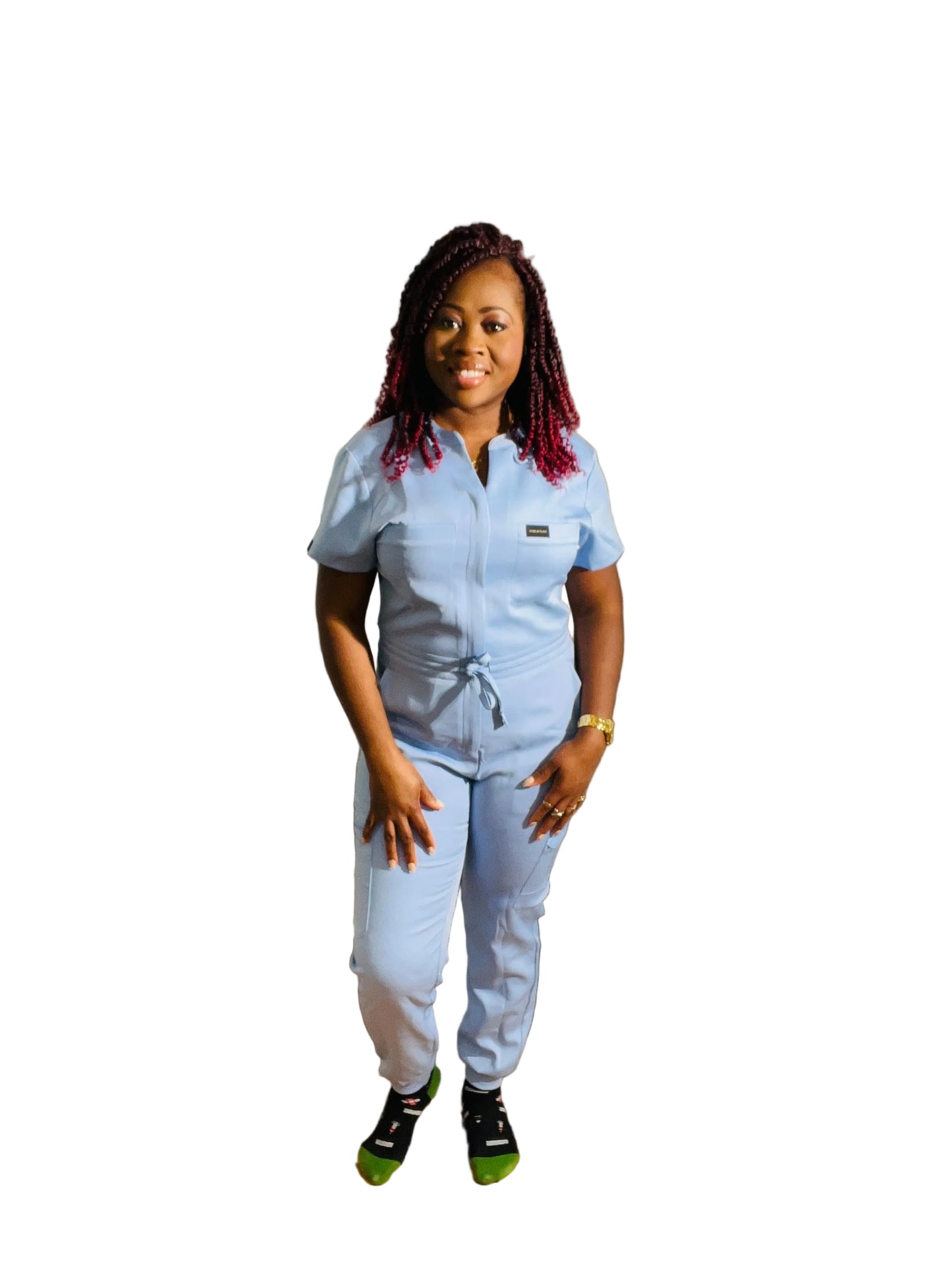 Women’s Sky Blue jumpsuit