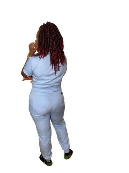 Women’s Sky Blue jumpsuit