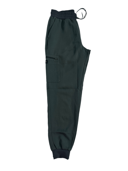 Men hunter green scrub pant