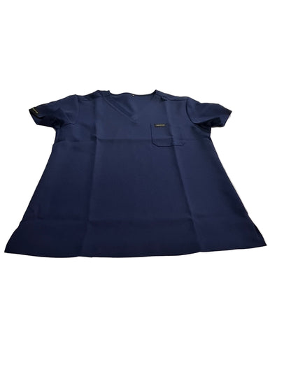 Voge Women Navy blue V-Neck Shirt
