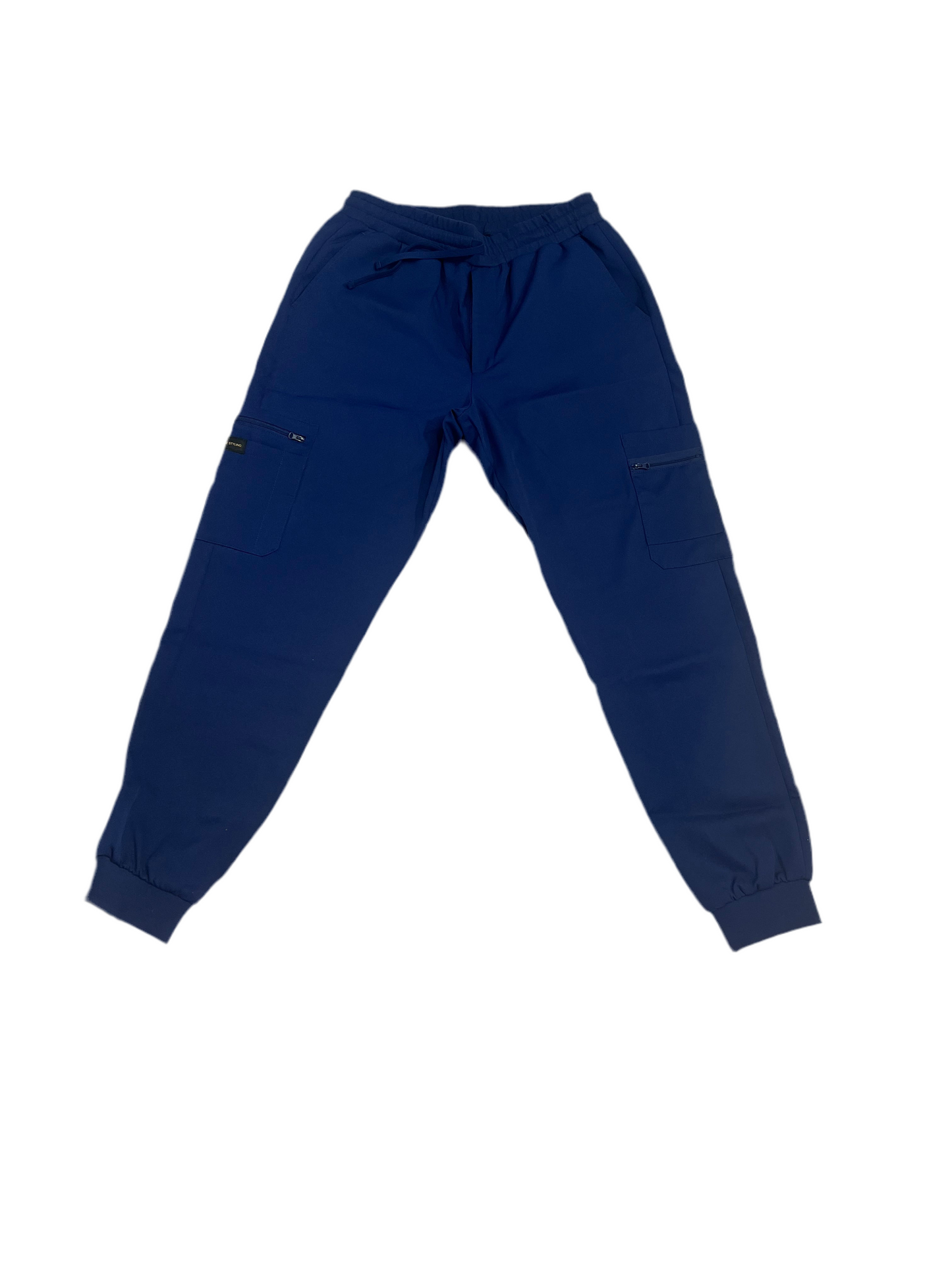 Men Navy Blue Scrub Pant