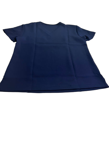 Voge Women Navy blue V-Neck Shirt