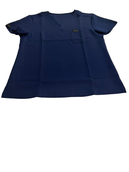 Voge Women Navy blue V-Neck Shirt