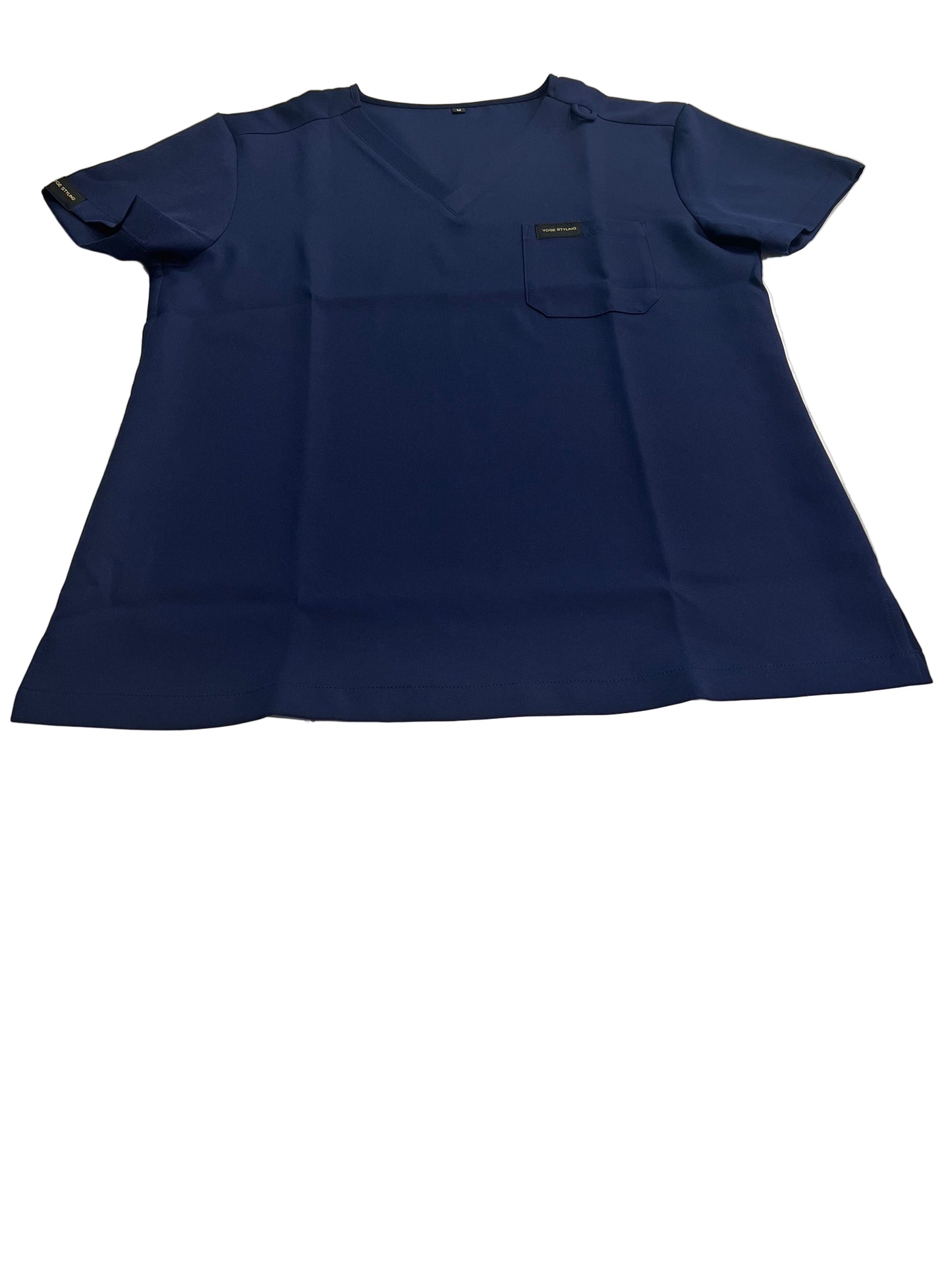 Voge Women Navy blue V-Neck Shirt