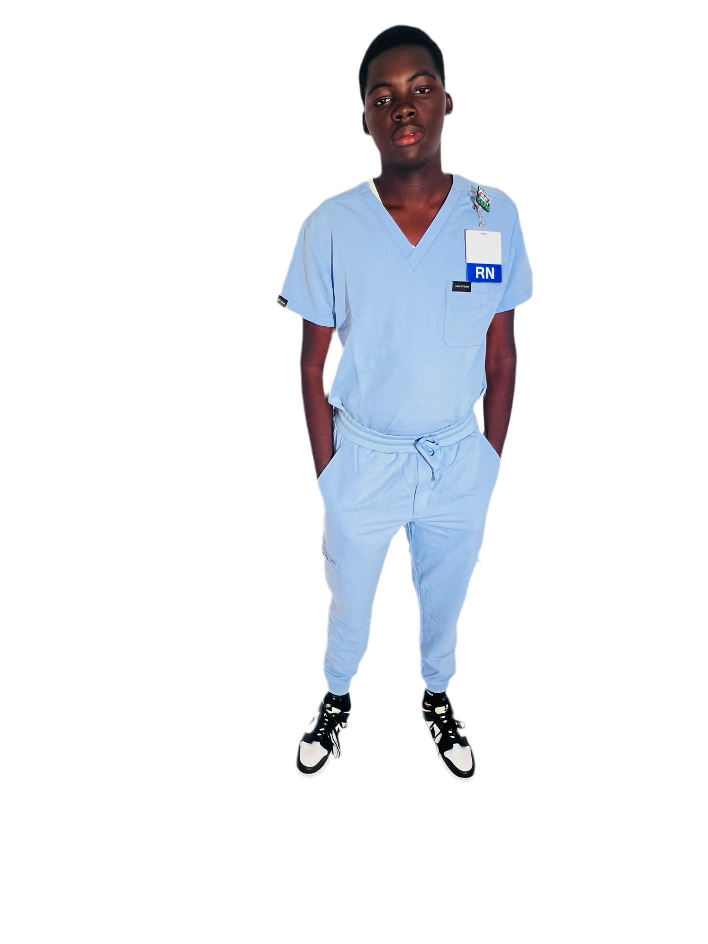 Men. Sky blue Scrub set