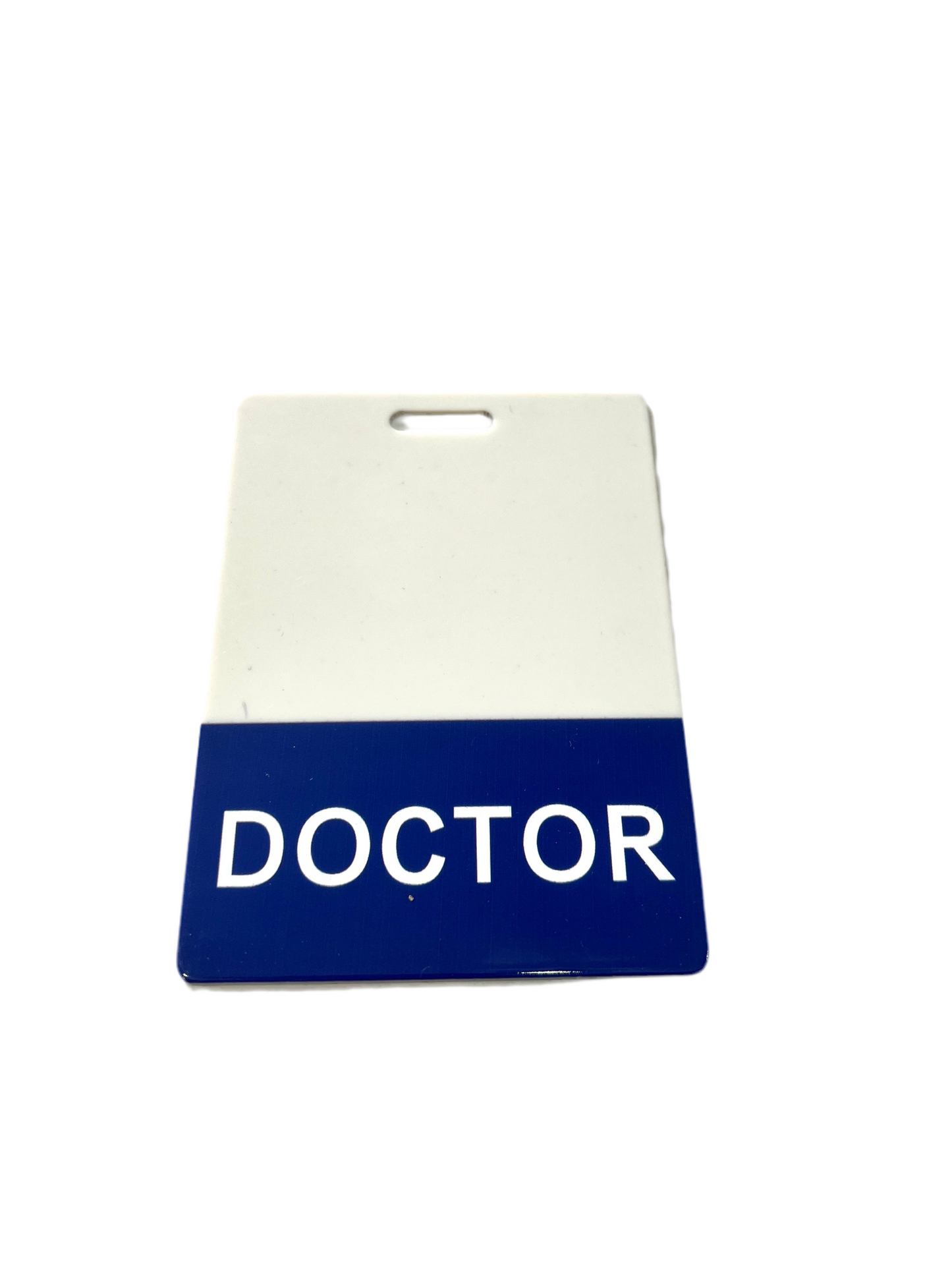 Doctor's Role Recognition ID Badge - Stylish Design with "DOCTOR" Text, Ideal for Professional Use