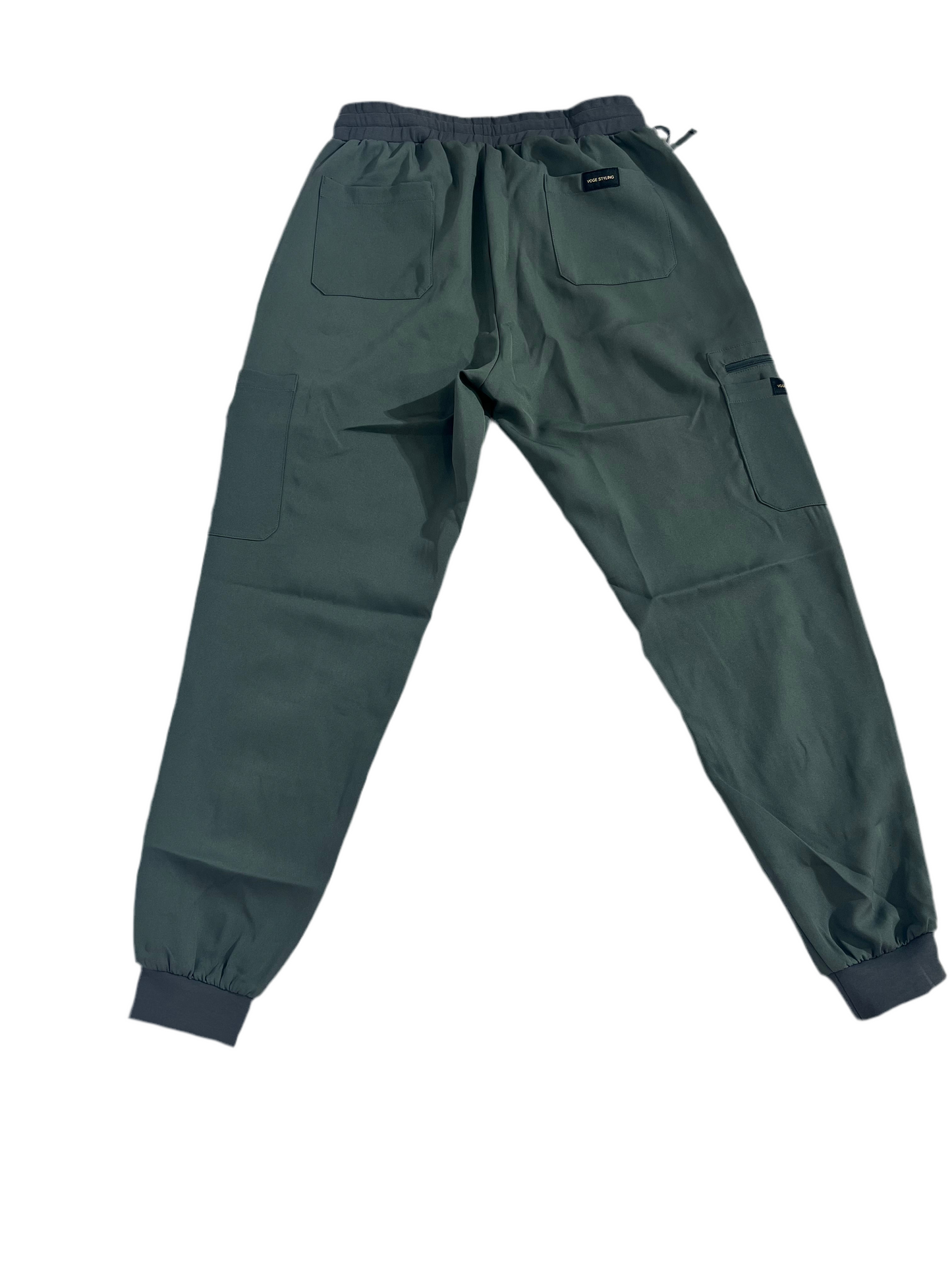 Men hunter green scrub pant