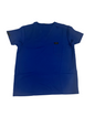 Men Navy Blue Scrub Top/V-Neck