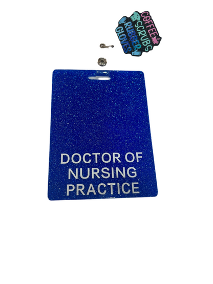 Doctor of Nursing Practice (DNP) ID badge