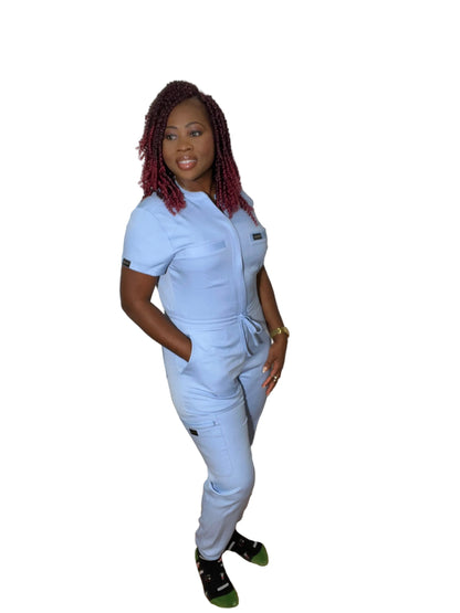 Women’s Sky Blue jumpsuit