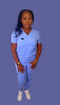 Women Sky blue Scrub set