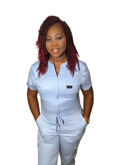 Women’s Sky Blue jumpsuit