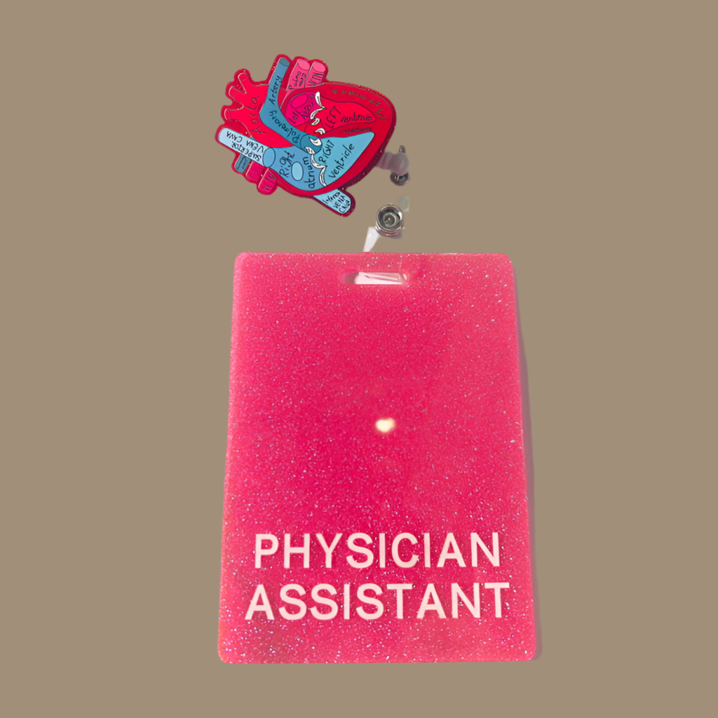 Physician Assistant(PA) Long ID Badge