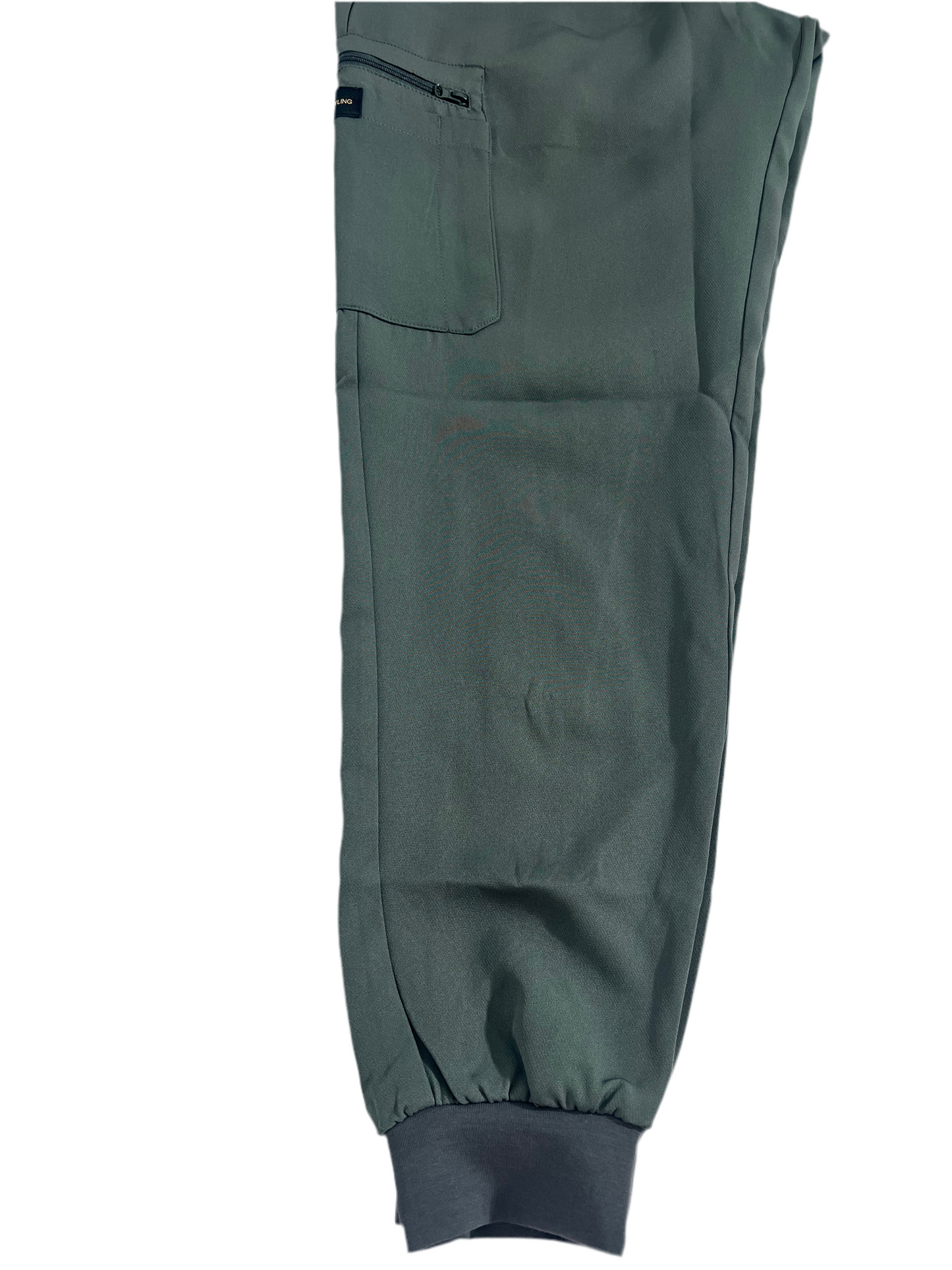Men hunter green scrub pant