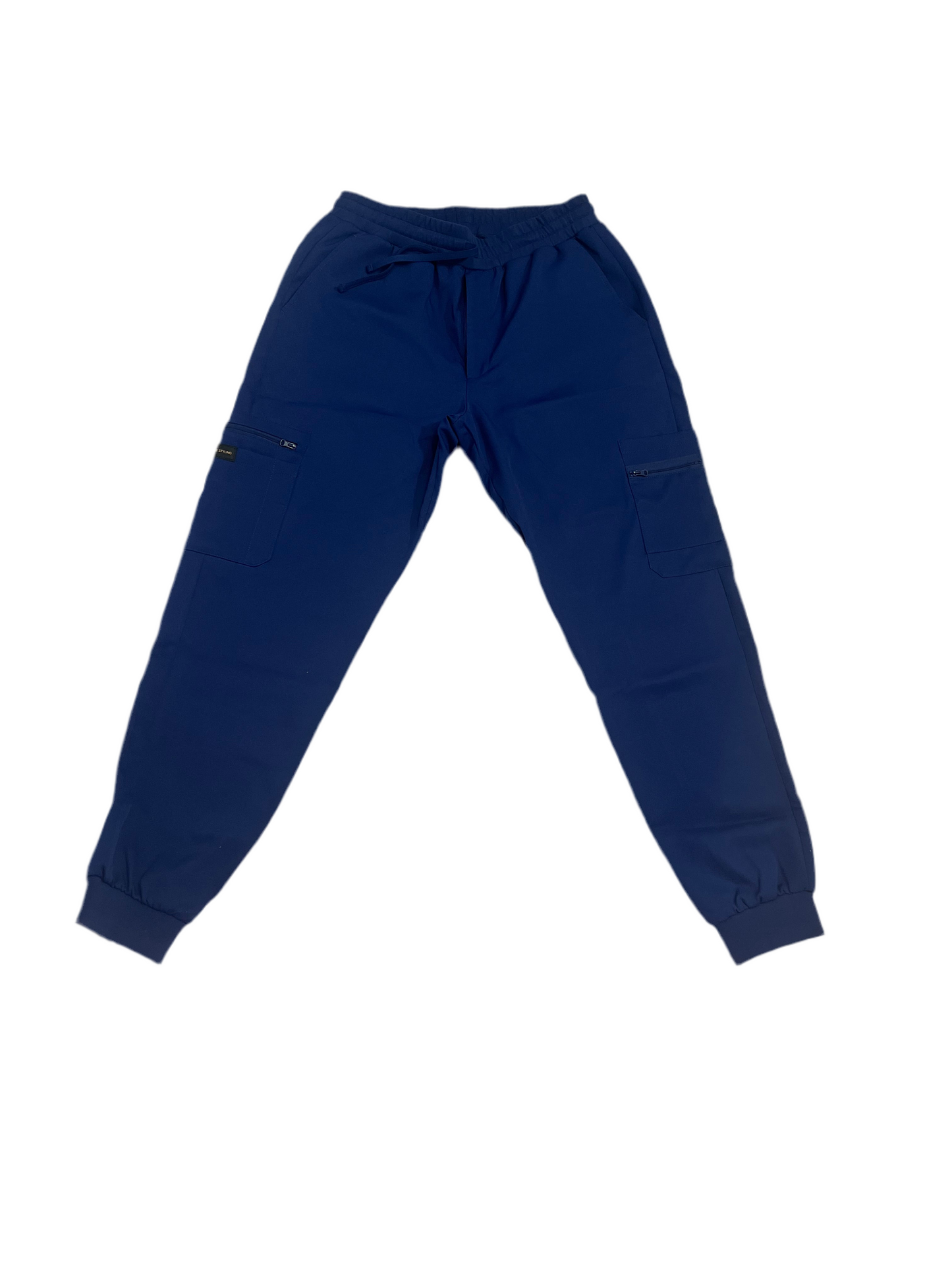 Men Navy Blue Scrub Pant
