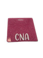 Short Acrylic Glitter CNA Badge Buddy Holder